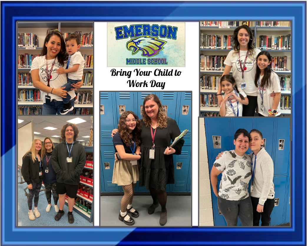 Emerson Middle School Bring Your Child To Work Day-May 2023