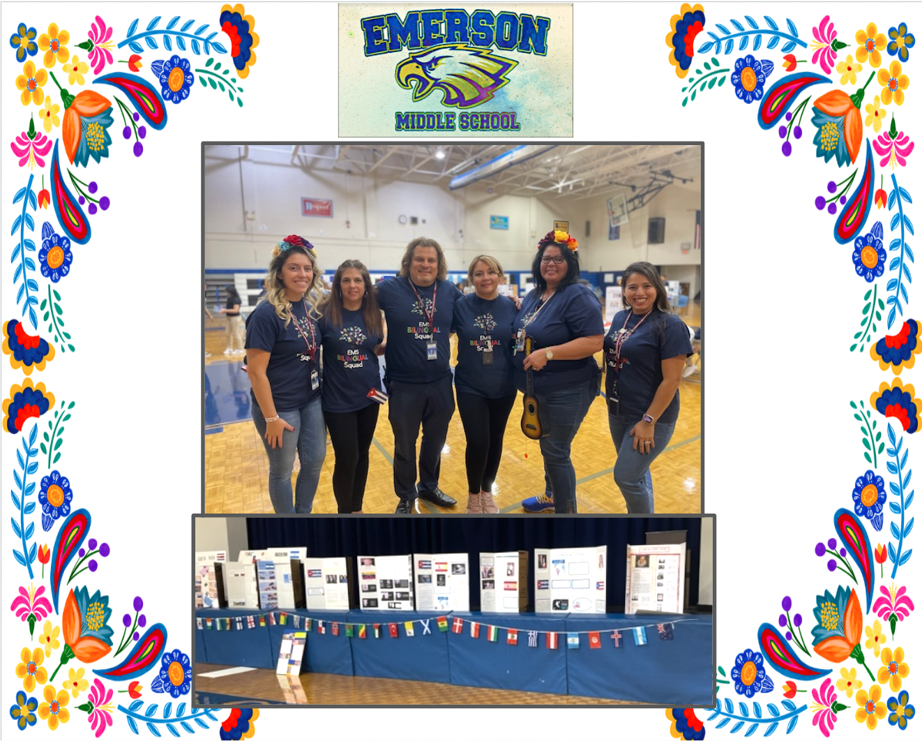 Celebrating Hispanic Heritage Month at the Emerson Middle School