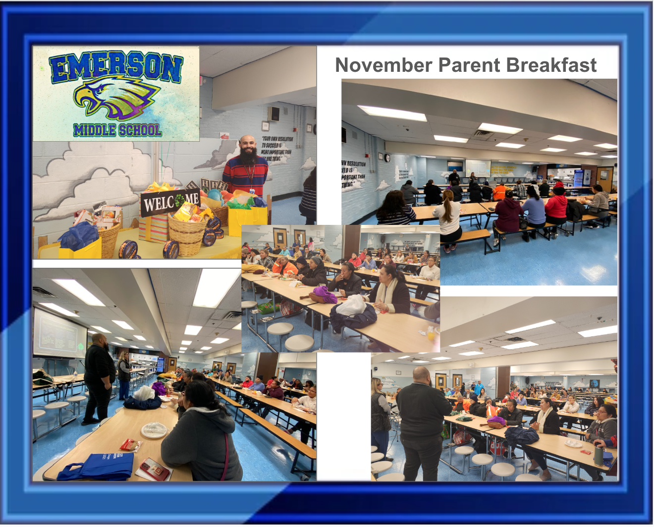 Emerson Middle School November Parent Breakfast