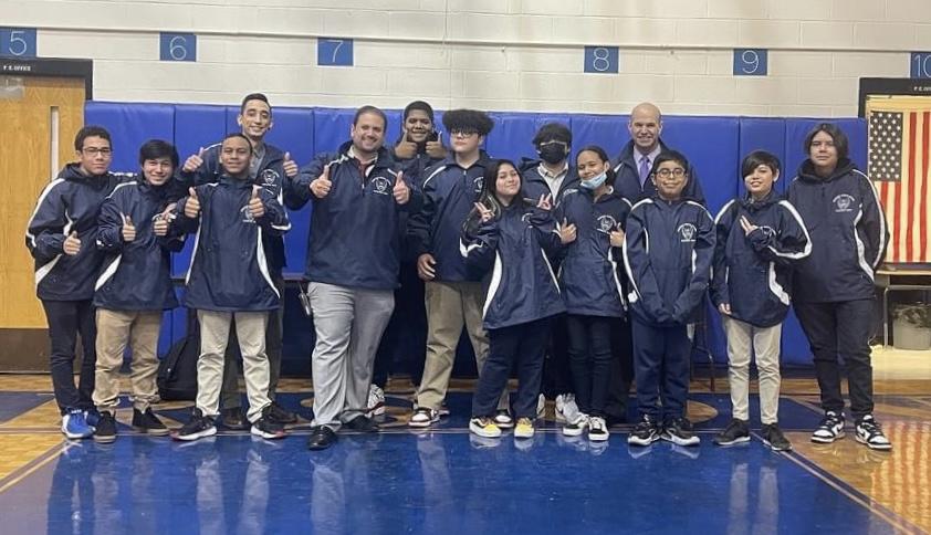 One of Emerson Middle School’s newest programs, our E-Sports Gamers Club, received their official E-Sports jackets #2