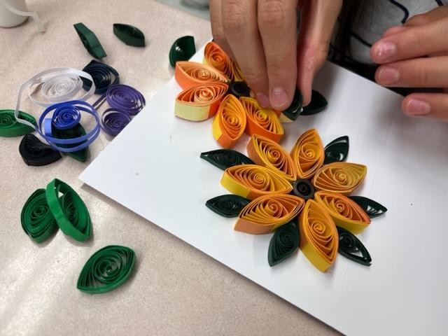 The Art of Quilling at Emerson Middle School-Photo #2