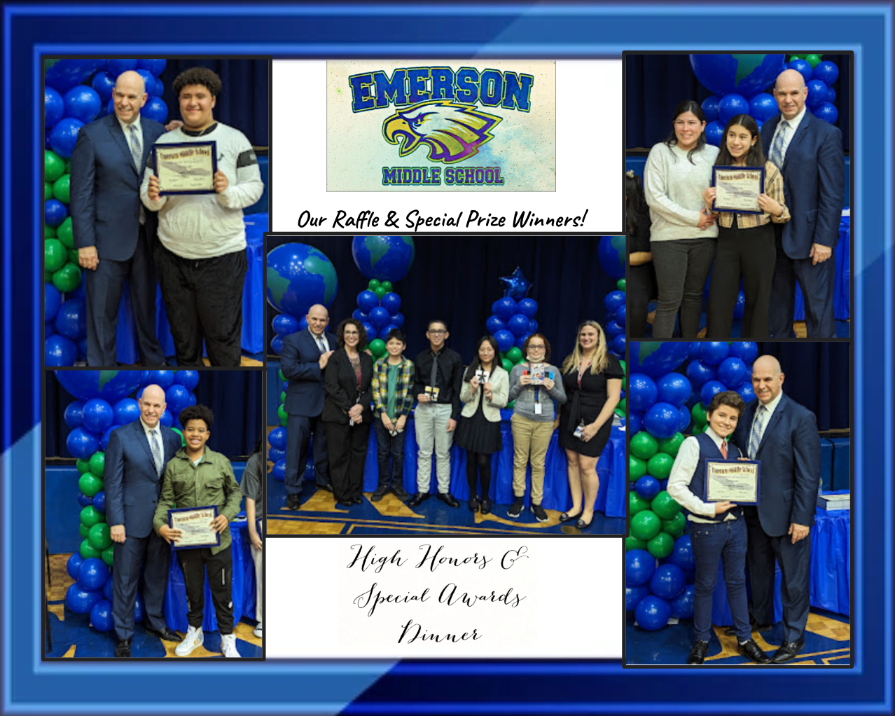 Awards Ceremony For Emerson Middle School Students