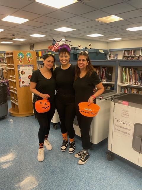 Celebrating Halloween at the Emerson Middle School